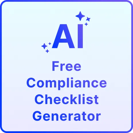 Free AI Compliance Checklist Generator, Free Compliance Checklist Maker Online Free AI Compliance Checklist Generator, Free Compliance Checklist Maker Online